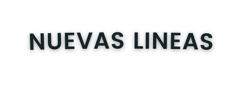 NUEVAS LINEAS